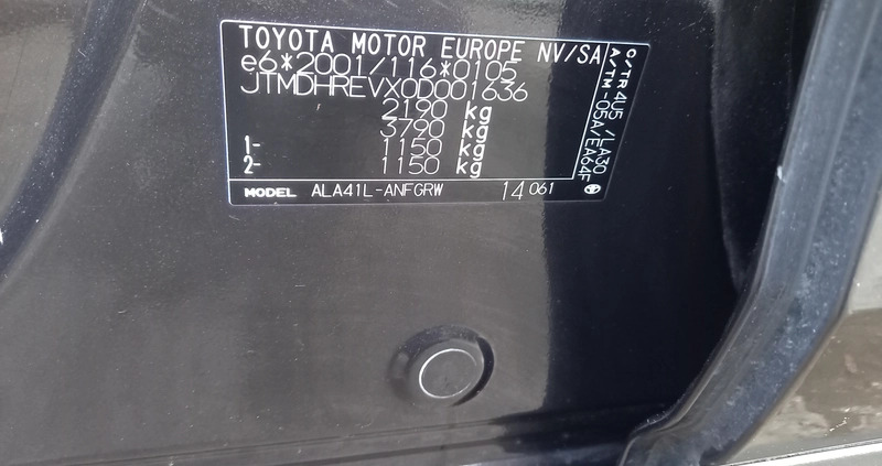 Toyota RAV4 cena 49999 przebieg: 319683, rok produkcji 2014 z Kraków małe 781